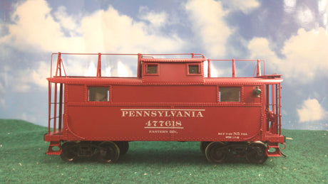 Sunset Models Brass Pennsylvania Cabin Car with Antenna