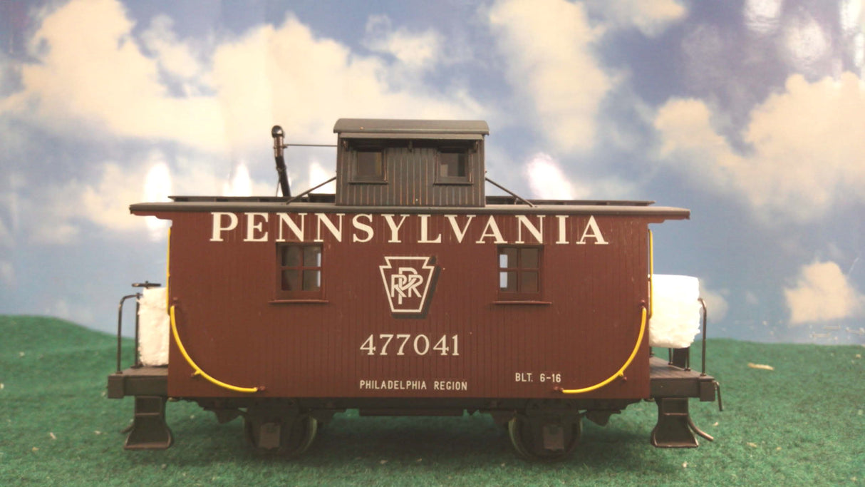 The Car Works Brass Pennsylvania Wood Cabin Car