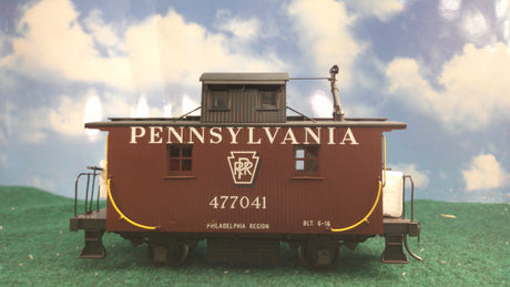 The Car Works Brass Pennsylvania Wood Cabin Car