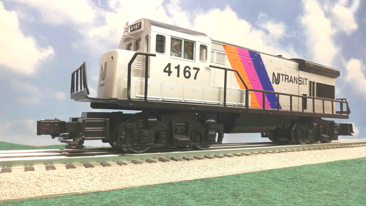 Lionel NJ Transit Set w/U34 Locomotive + 3 Passenger Cars