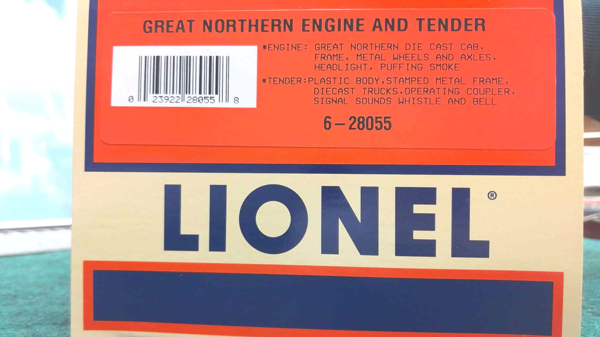 Lionel 6-28055 Great Northern 4-6-4 Steam Engine (Conventional)