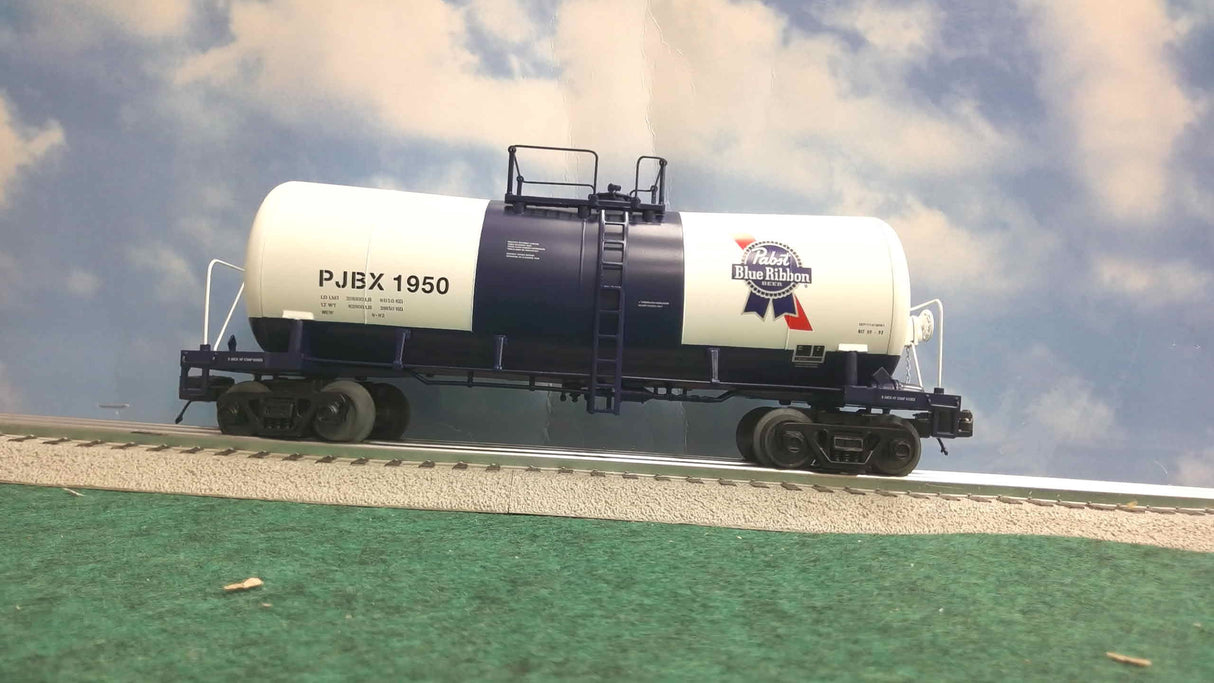Atlas O Premier Funnel Flow Tank Car PJBX Pabst Blue Ribbon 3-Rail NEW IN BOX