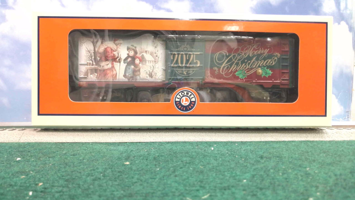 Lionel 2528100 2025 Christmas Boxcar