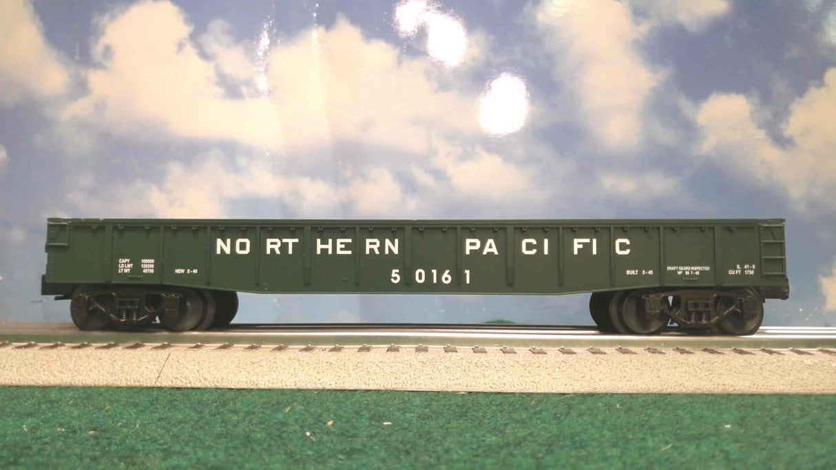 MTH 30-7210 Northern Pacific O Gauge RailKing Gondola Car