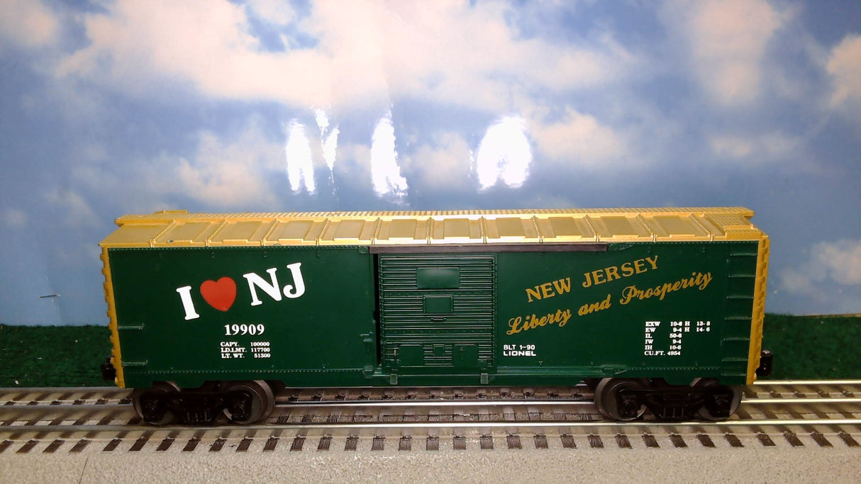 Lionel 6-19909 I Love New Jersey Box Car