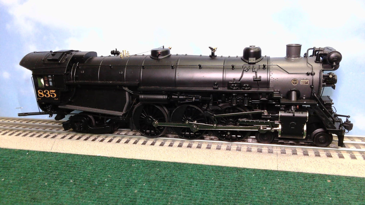 MTH 20-3925-1 JERSEY CENTRAL PACIFIC 4-6-2 STEAM ENGINE #835