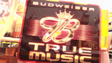 Budweiser True Music Neon Sign *WORKS* PICK UP ONLY!!