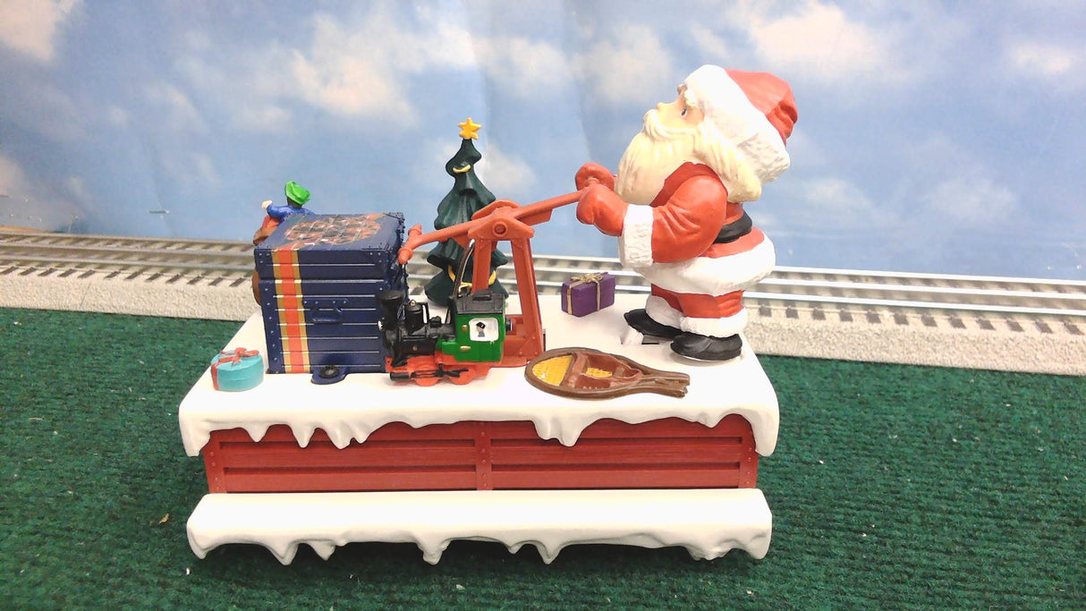 LGB 21010 G Scale Santa Claus Operating Hand Car/Box