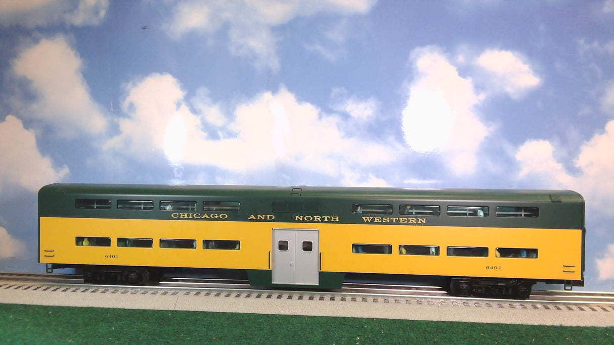 K-Line O Aluminum Chicago and Northwestern 6 Passenger Car Set