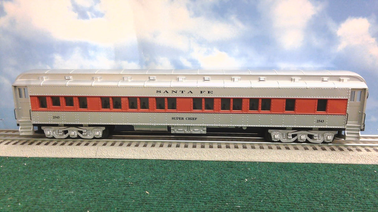 Williams O Scale 72’ Santa Fe SUPER CHIEF Passenger Car Set NO BOX