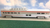 WILLIAMS 85103 O-GAU 72' 5-CAR SANTA FE SUPER CHIEF STREAMLINE PASSENGER CAR SET