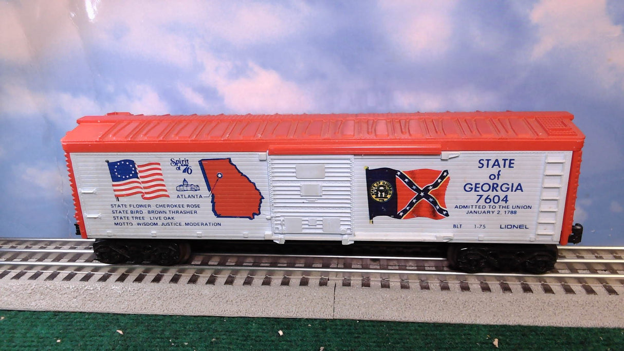 Lionel 6-7604 Spirit of 76 Georgia Boxcar