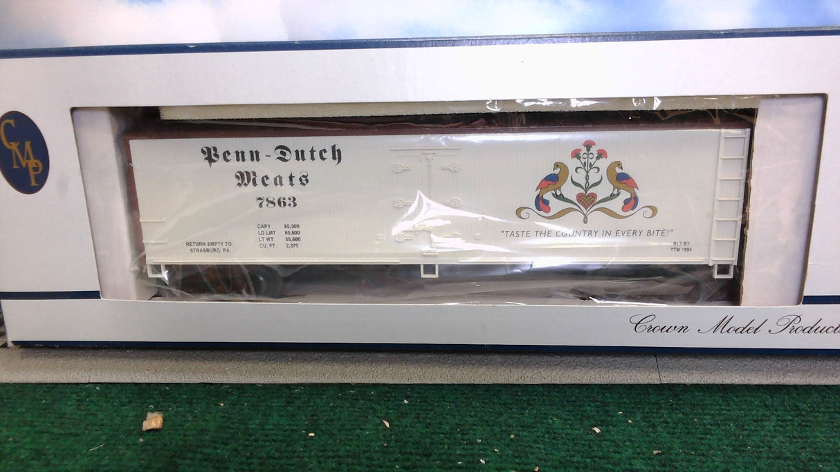 Crown Model Products Penn Dutch Meats Reefer Car