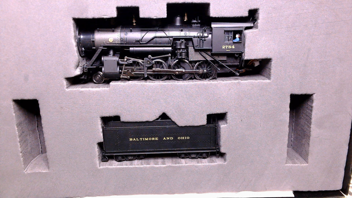 Bachmann Spectrum 11412 HO Baltimore & Ohio 2-8-0 Steam Loco & Tender #2784