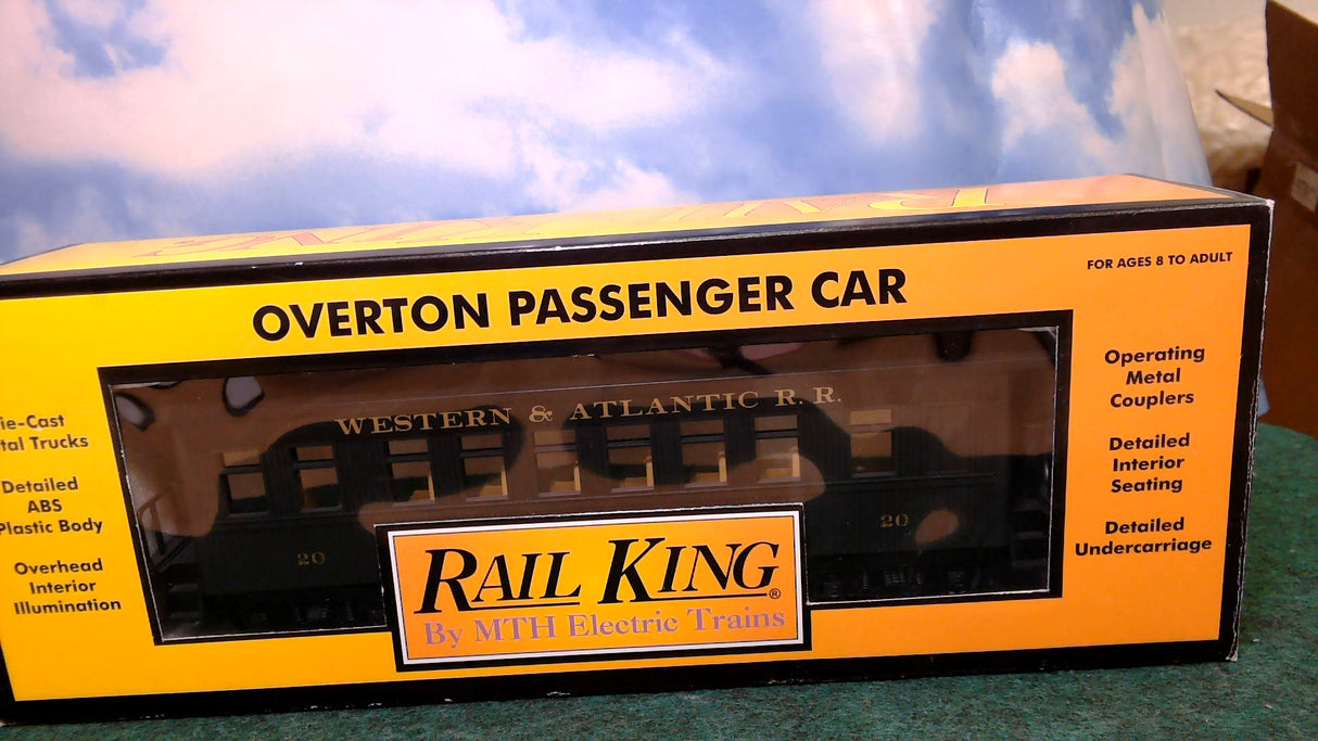 MTH Rail King Texas Overton Coach 30-6404D