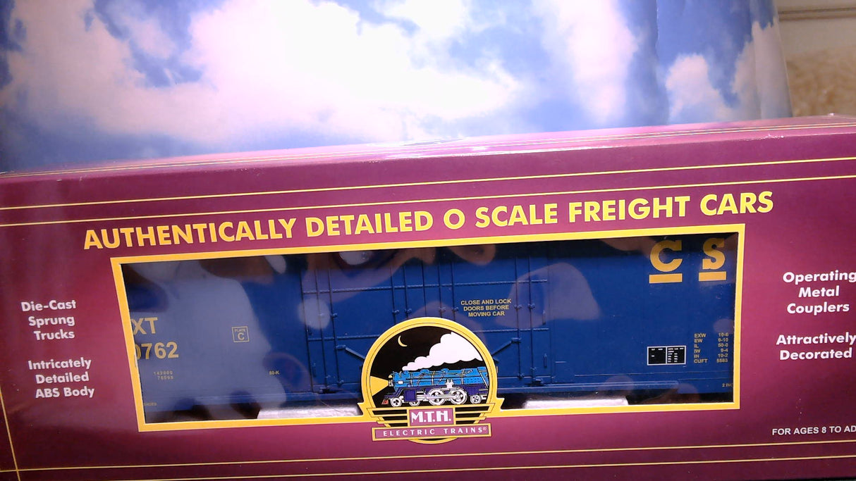 MTH CSX 50' Double Door Plug Boxcar 20-90019A