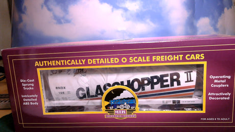 MTH Glasshopper ll MTHRRC-2001 3-Bay Cylindrical Hopper Car 20-97442