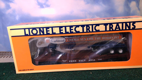 Lionel 6-52083 Eastwood Chemicals Tanker with Flatcar