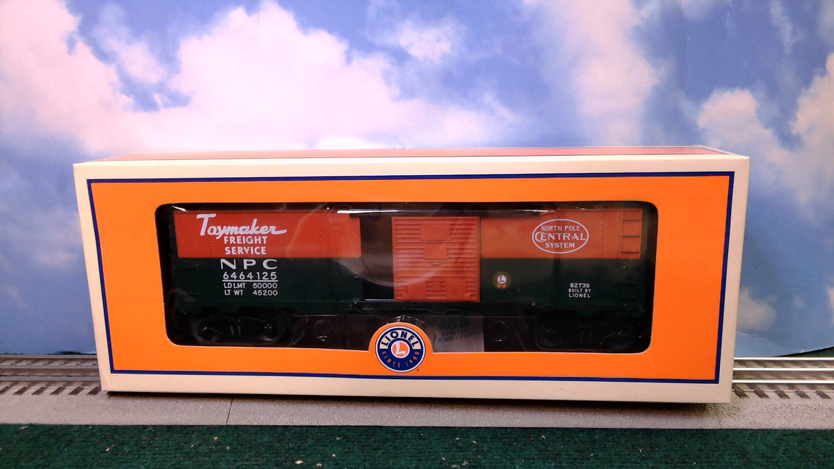 LIONEL 6-82739 6464-125 NORTH POLE CENTRAL BOXCAR