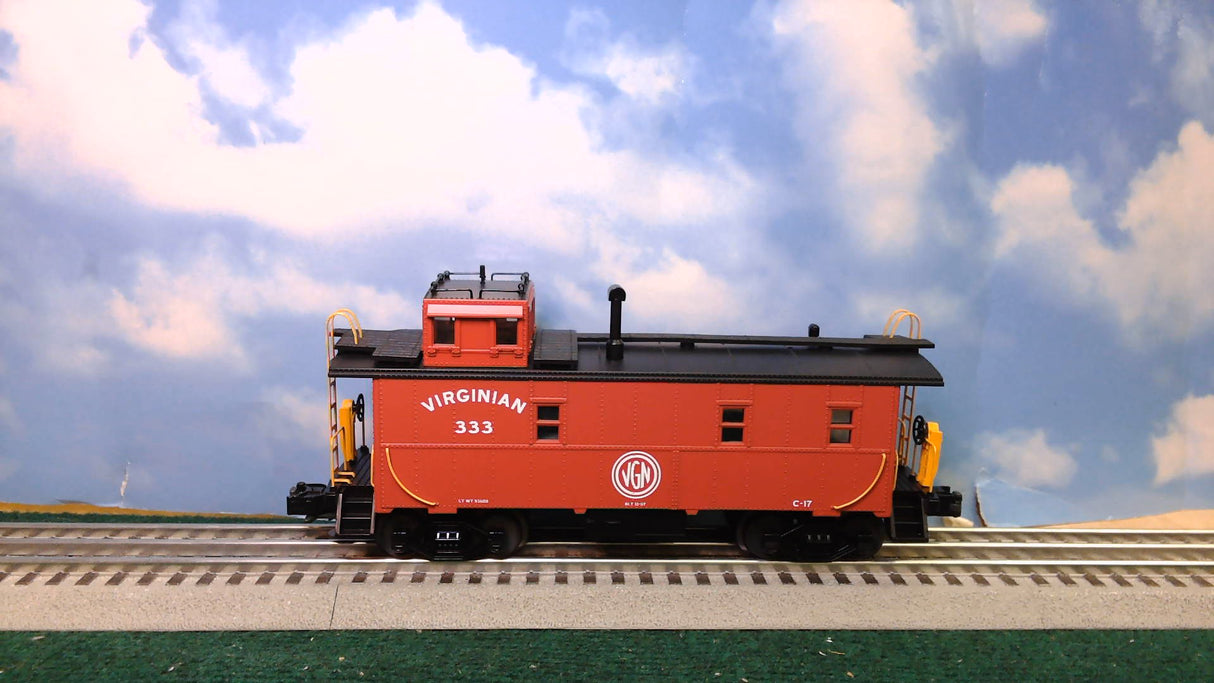MTH 30-7745 Lighted Virginian Offset Steel Caboose