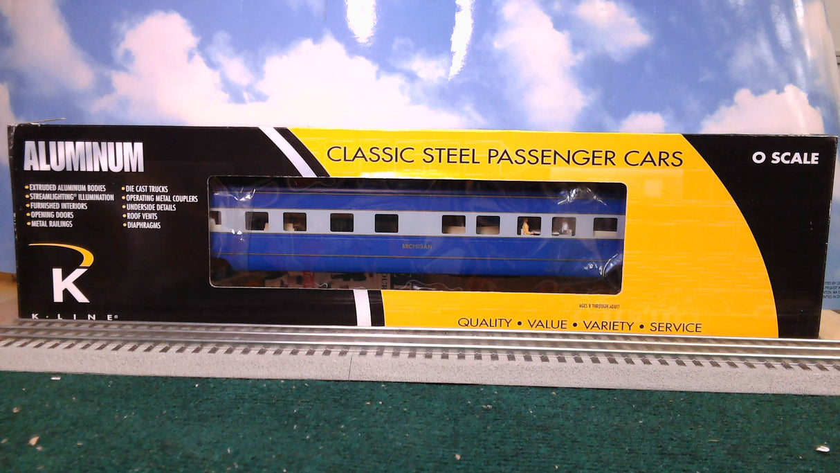 K-Line K4612-40001 CSXT Michigan Aluminum Passenger Car