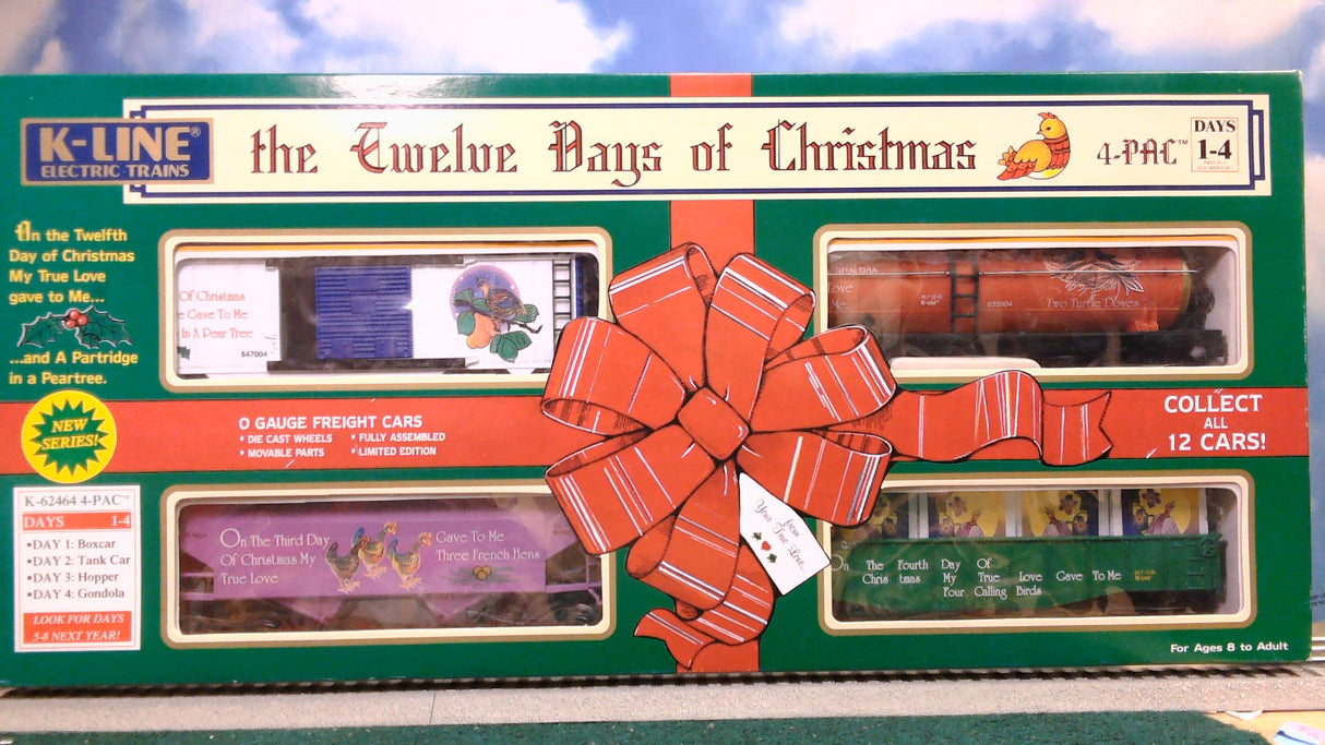 K-Line K-62464 4-PAC The Twelve Days Of Christmas