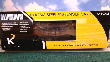 K-Line K4680-10001 PRR Fleet Of Modernism Imperial Point Sleeper 15" Aluminum Passenger Car