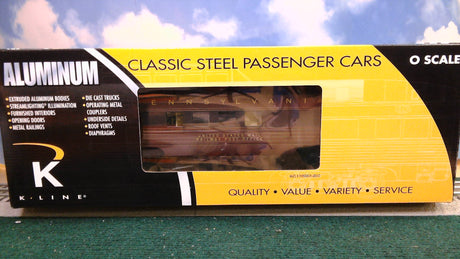K-Line K4680-10003 PRR Fleet Of Modernism United States Mail RPO 15" Aluminum Passenger Car