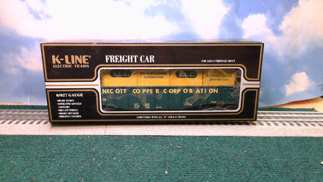 K-Line K651-7501 Kennecott Copper O Gauge Classic Gondola W/Crates
