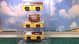K-Line K2625-031/K2625-032 Kennecott Copper Handcar & Trailers W/Load