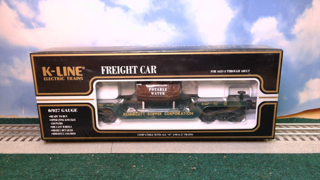 K-Line k-5513 Kennecott Copper Classic Depressed Center Flat Car