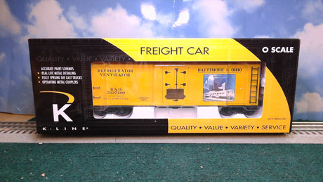 K-Line K762-7489 B&O O Scale Historical Art Reefer