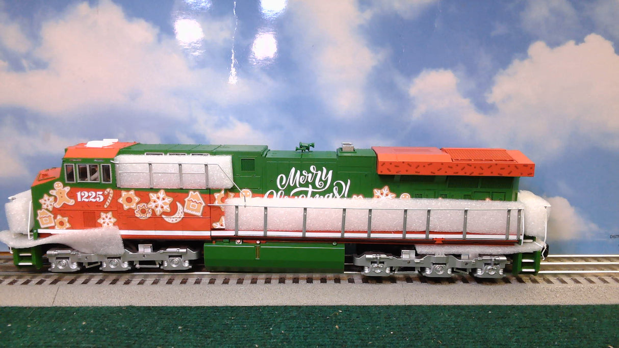 RailKing MTH30213131 O Christmas ES44AC Diesel/3.0 w