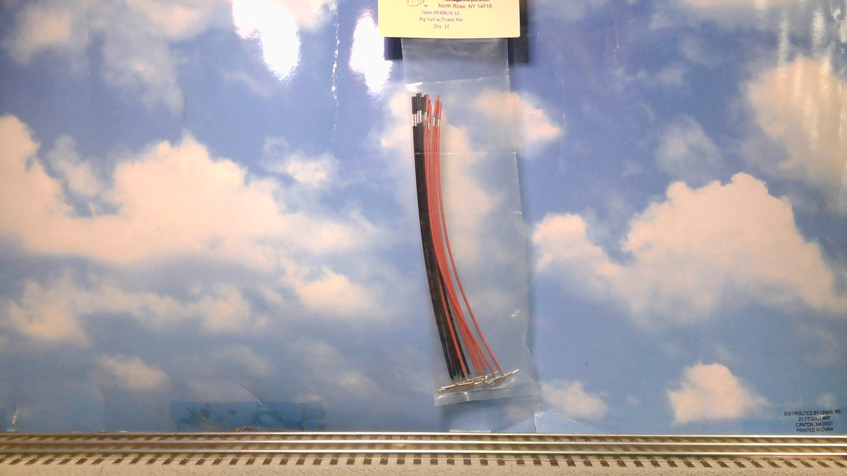 GarGraves #930B/R-12 Pig Tail w/Track Pin 12 Pack