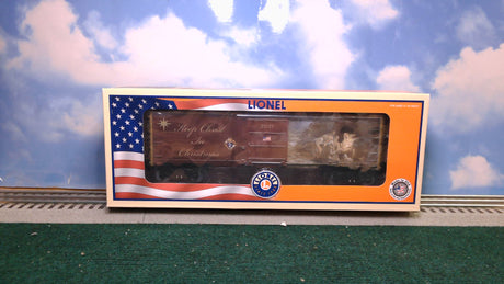 Lionel LNL2101500 2021 Knights of Columbus Keep Christ in Christmas Boxcar
