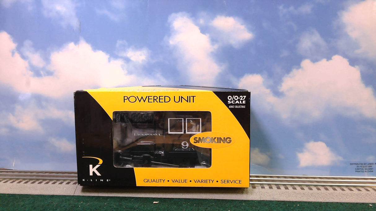 K-Line K2631-04 Lackawanna Porter Steam Engine Die Cast