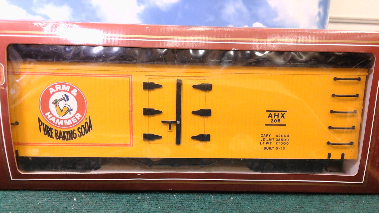 BACHMANN BIG HAULER #93254 ARM & HAMMER BILL BOARD CAR