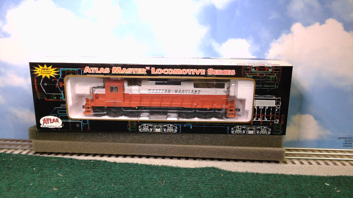 ATLAS #9212 SD-35 LOW NOSE LOCOMOTIVE WESTERN MARYLAND