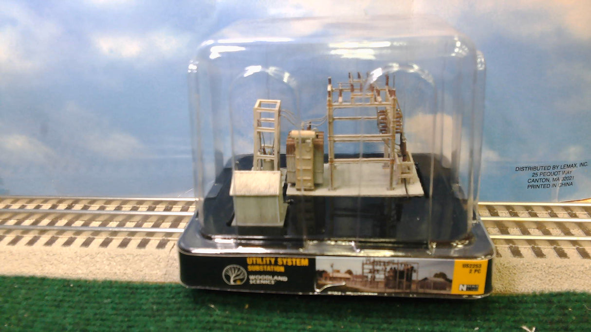 WOODLAND SCEICS N-SCALE UTILITY SYSTEM SUBSTATION US2253