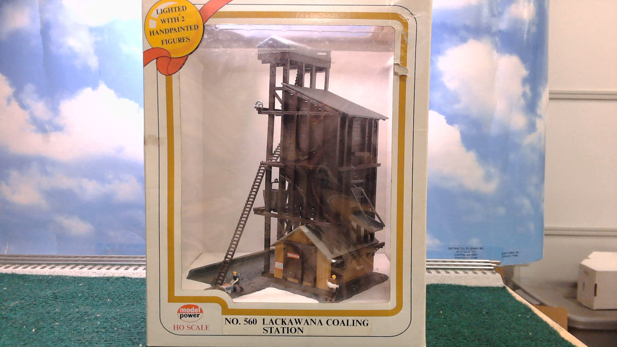 MODEL POWER HO SCALE LACKAWANA COALING STATION #560