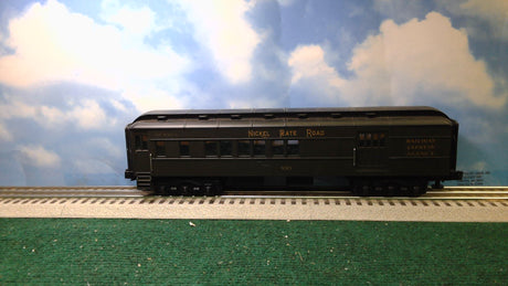 MTH RAILKING NICKEL PLATE ROAD 2-CAR O-27 MADISON COMBO/DINER SET 30-6245