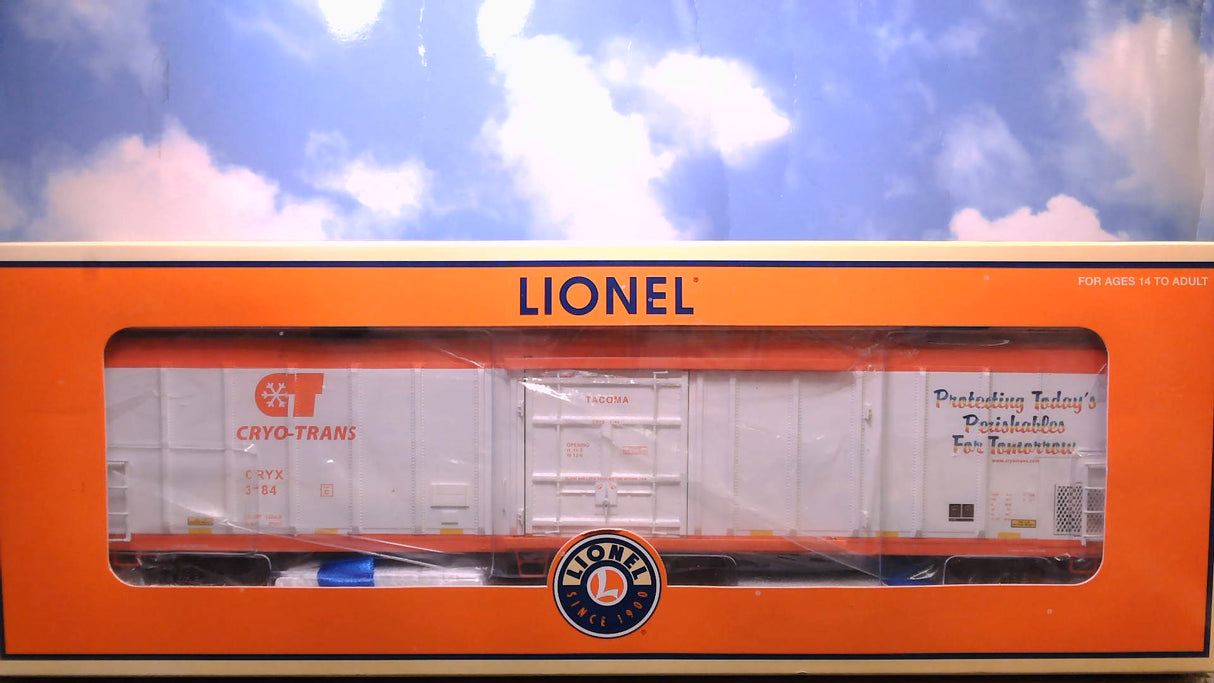 Lionel Mechanical Refrigerator Car with EOT Device 6-27278