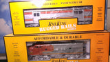 Rail King F-3 Diesel Engine and 3 Cars 30-4142-1E