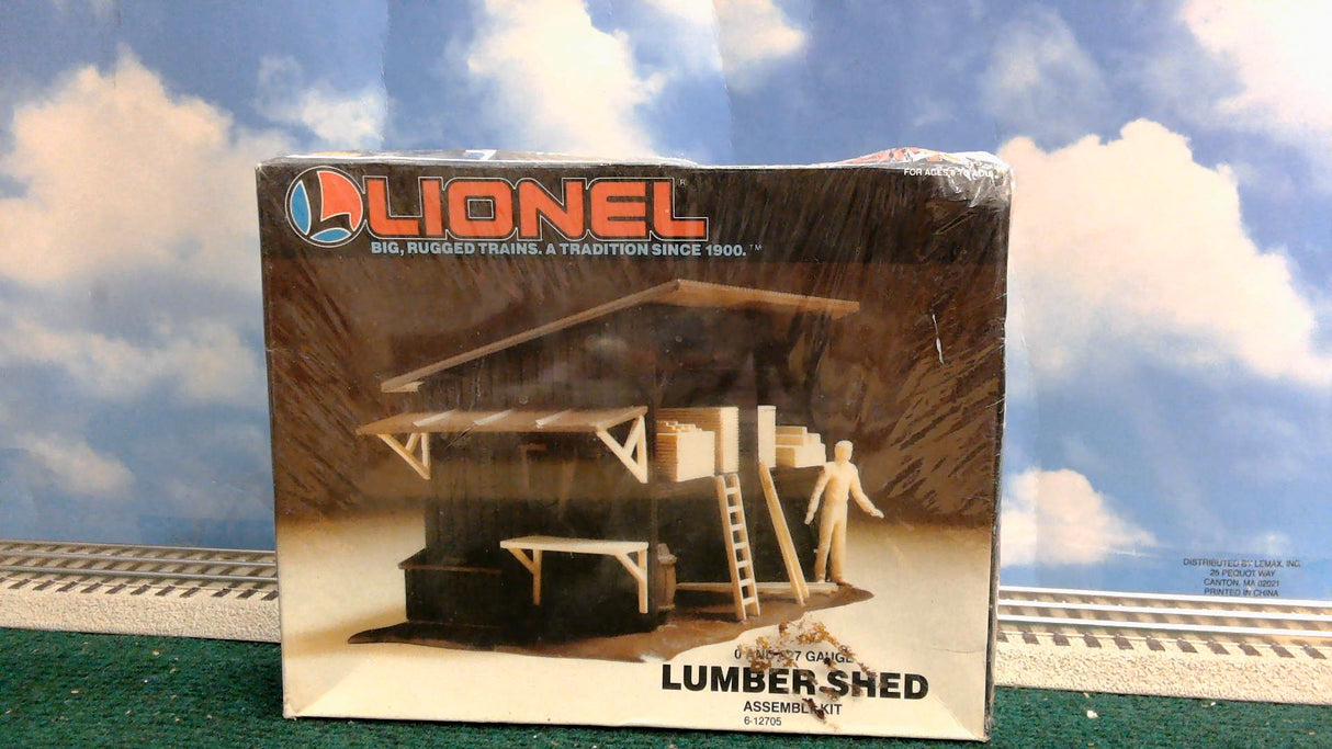 Lionel 6-12705 O and 027 Gauge Lumber Shed Assembly Kit
