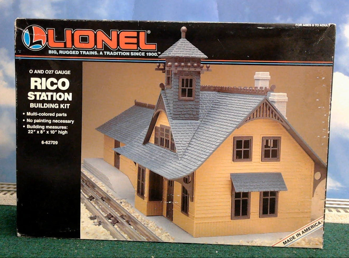 Lionel 6-62709 O and 027 Gauge Rico Station Building Kit