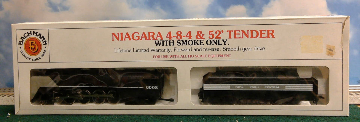 BACHMANN 41-540-20 HO SCALE NIAGRA 4-8-4 & 52' TENDER