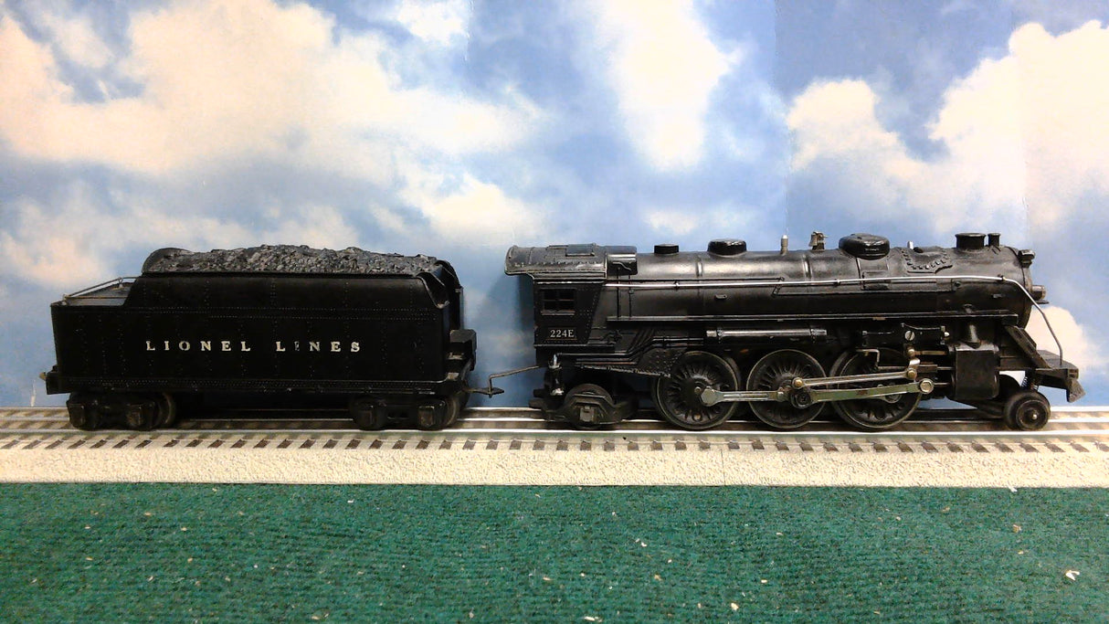 Lionel #224E Prewar 2-6-2 with Tender