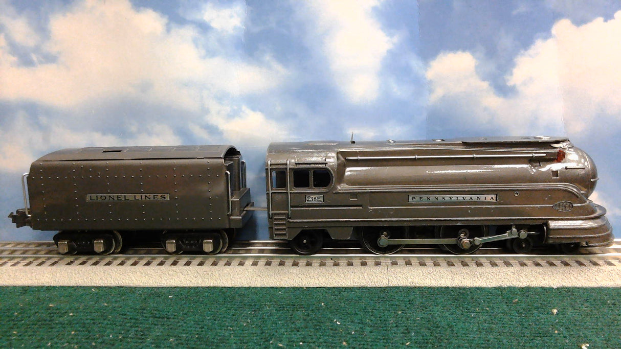 Lionel #238E Prewar 4-4-2 with Whistle Tender