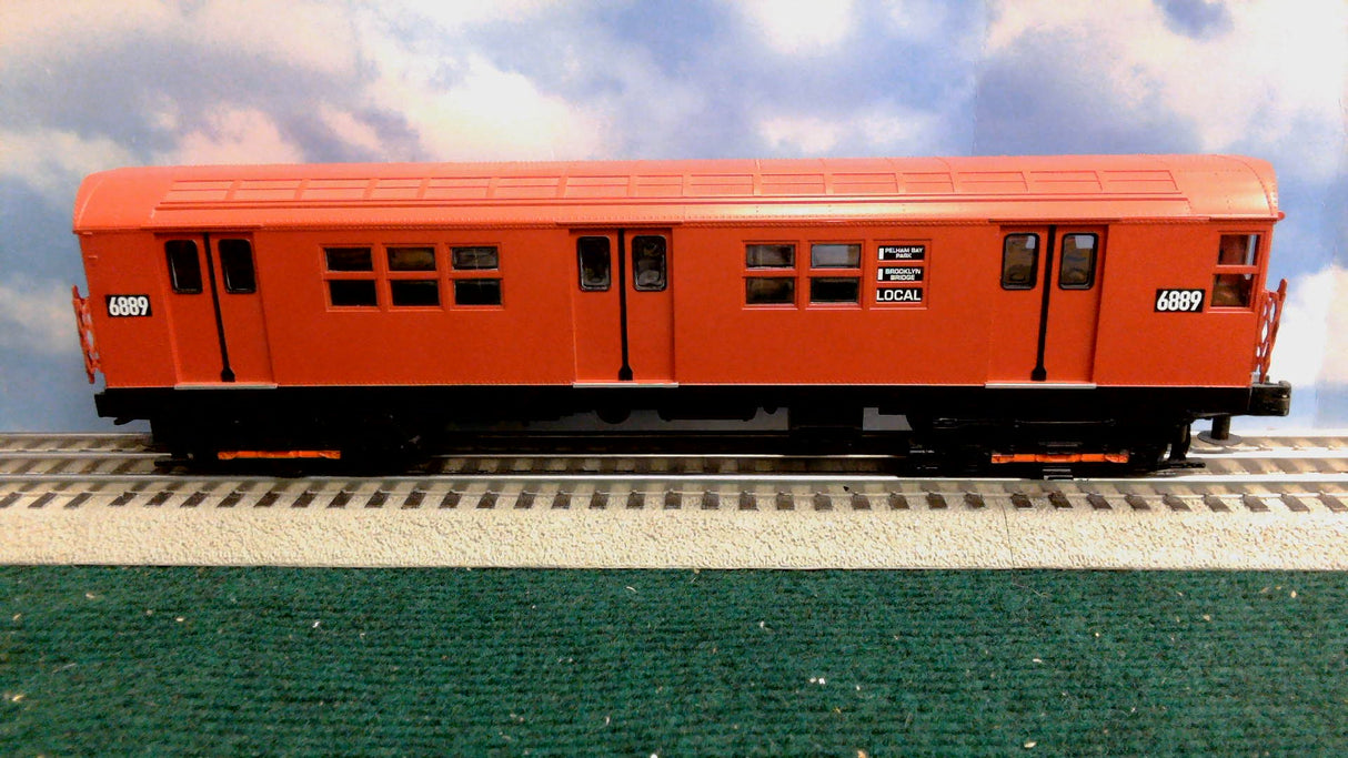 MTH 30-2392-0 Redbird R-17 4-Car Subway Set with Loco-Sound