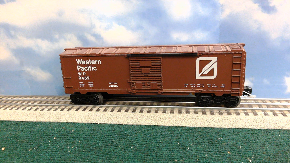Lionel 6-9452 Western Pacific Box Car